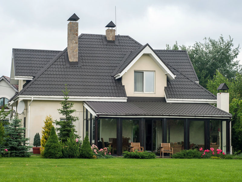 92% of sloped roofs are already metal shingles, which has dominated the market